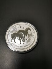 Silbermünze lunar pferd gebraucht kaufen  Neuhausen auf den Fildern