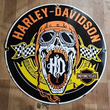 Harley skull porcelain d'occasion  Expédié en Belgium