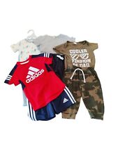 Pacote de roupas para bebês meninos tamanho 12 meses Adidas, Tucker & Tate, Bon Bebe comprar usado  Enviando para Brazil