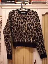 Crop pullover leopard gebraucht kaufen  München
