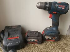 Bosch 18v Brushless Combi Drill Set +2×5ah Battery  GSB 18V-60C for sale  Shipping to South Africa