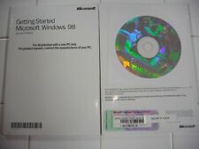 Used, MICROSOFT WINDOWS 98 SE SECOND EDITION FULL ENGLISH VERSION MS WIN 98SE =NEW= for sale  Shipping to South Africa