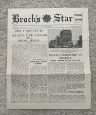 Brocks star newspaper for sale  HYTHE