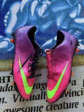 Nike Mercurial Vapor IX FG Pink ACC Sz 8.5 Football Cleats Soccer Italy Ronaldo for sale  Shipping to South Africa