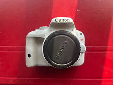 Canon EOS Rebel SL1 Digital SLR Camera Body White AS IS - FOR PARTS - REPAIR for sale  Shipping to South Africa