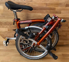 Brompton S6L Flame Lacquer Folding Bike 2019, used for sale  DERBY