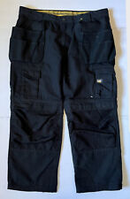 CAT - Bolsas de ferramentas pretas masculinas roupas de trabalho construção calças cargo - 40x30 comprar usado  Enviando para Brazil