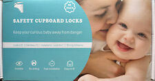 Child Safety Magnetic Cupboard Locks (20 Locks + 2 Keys). No Tools/screws Needed for sale  Shipping to South Africa