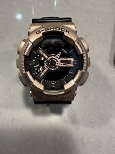 Relógio de pulso masculino CASIO G-SHOCK GA-110GD preto/dourado usado comprar usado  Enviando para Brazil