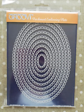 Groovi scallop ovals for sale  HALSTEAD
