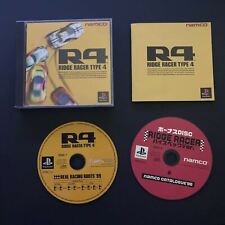 R4 Ridge Racer Type 4 - PlayStation PS1 NTSC-J JAPÃO NAMCO jogo de corrida comprar usado  Enviando para Brazil