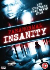 Paranormal insanity dvd for sale  STOCKPORT