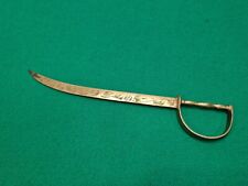 Handmade brass sword for sale  LEOMINSTER