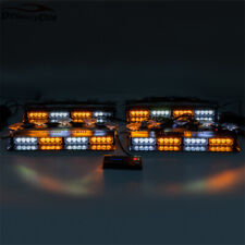 4X luzes estroboscópicas âmbar/branco 16 LED painel para-brisa para Silverado 1500 2500 3500 comprar usado  Enviando para Brazil
