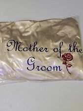 Champagne Satin Wedding Mother Of The Groom Bridal Party Robe-(E) for sale  Shipping to South Africa