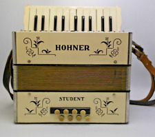 Used, Vintage Hohner Student Accordion with Case and Book Made in Germany for sale  Shipping to South Africa