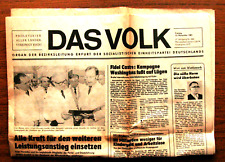 Zeitung volk gebraucht kaufen  Sondershausen