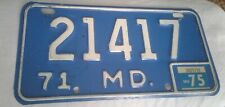 Maryland motorcycle license for sale  Hurley
