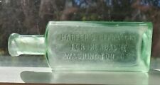 Antique Pharmacy Bottle.                        WASHINGTON DC  for sale  Shipping to South Africa