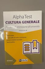 Alpha test cultura usato  Petriolo