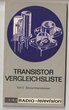 transistor vergleichsliste gebraucht kaufen  Großenhain