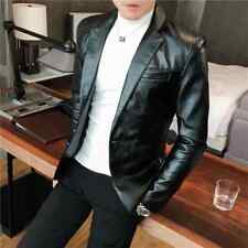 Men White Suit Leather Jacket /Men Business Suit Blazers Dress Coat for sale  Shipping to South Africa