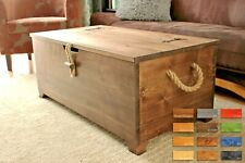 Rustic wooden chest for sale  COALVILLE