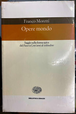 Moretti opere einaudi usato  Napoli