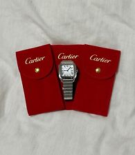 Bolsa de relógio Cartier estojo de viagem + inserção fabricante de equipamento original comprar usado  Enviando para Brazil