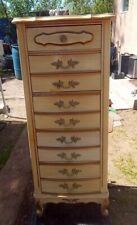 modern tall wood dresser for sale  Stockton