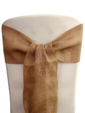 Chair covers hessian for sale  WELLINGBOROUGH