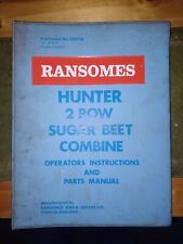 Ransomes hunter sugar for sale  NORWICH