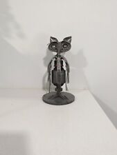 Handmade Art - Welded Metal Cutlery Owl for sale  Shipping to South Africa