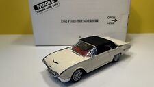 Used, DANBURY MINT 1:24 1962 FORD THUNDERBIRD SPORTS ROADSTER CONVERTIBLE WHITE MINT for sale  Shipping to South Africa