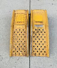 Heavy Duty Yellow Metal Steel Car Ramps 9000lb Max for sale  Shipping to South Africa