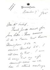 Letter signed anthony for sale  CHIPPENHAM