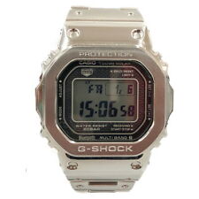 CASIO G-SHOCK GMW-B5000D-1JF Silver Digital Radio Solar Watch Silver Used Japan, used for sale  Shipping to South Africa