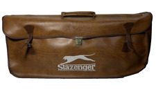 Slazenger Cricket Bag Vintage - Retro 1960's Brown Leather for sale  Shipping to South Africa