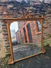 victorian overmantle wall mirror for sale  BRIDGWATER