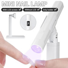 Mini Lámpara de Uñas LED UV Portátil Esmalte Curado Gel Secador Luz con Soporte segunda mano  Embacar hacia Argentina