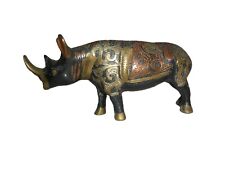 Antica scultura rinoceronte usato  Ragalna