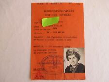 Access authorization card d'occasion  Expédié en Belgium