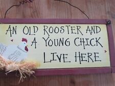 Used wooden sign for sale  BICESTER