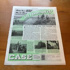 Anuncio de revista rastrillo de entrega lateral Case—Country Gentleman-mayo de 1940 segunda mano  Embacar hacia Argentina