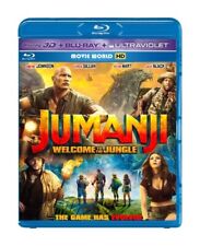 Jumanji Welcome to the Jungle 3D Blu-ray Film Region Darmowy bez etui na sprzedaż  Wysyłka do Poland