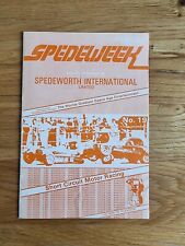 Spedeworth spedeweek stock for sale  HOOK