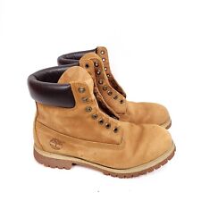 Timberland Hombres 6 Pulgadas Botas Talla 10.5 M Trigo Nubuck Impermeable Botas de Trabajo LEER, usado segunda mano  Embacar hacia Argentina