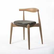 Usado, Cadeira de jantar 2021 CH20 cotovelo por Hans Wegner para Carl Hansen carvalho sabão tecido cinza comprar usado  Enviando para Brazil