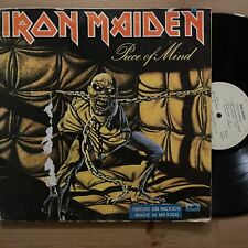 IRON MAIDEN Piece of Mind Parte Cerebral LP MÉXICO 1983 metal muito bom+ vinil comprar usado  Enviando para Brazil