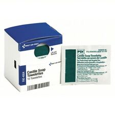FIRST AID ONLY FAE-4004 Castile Soap Towelettes, 10 Wipes, PK 20 for sale  Shipping to South Africa